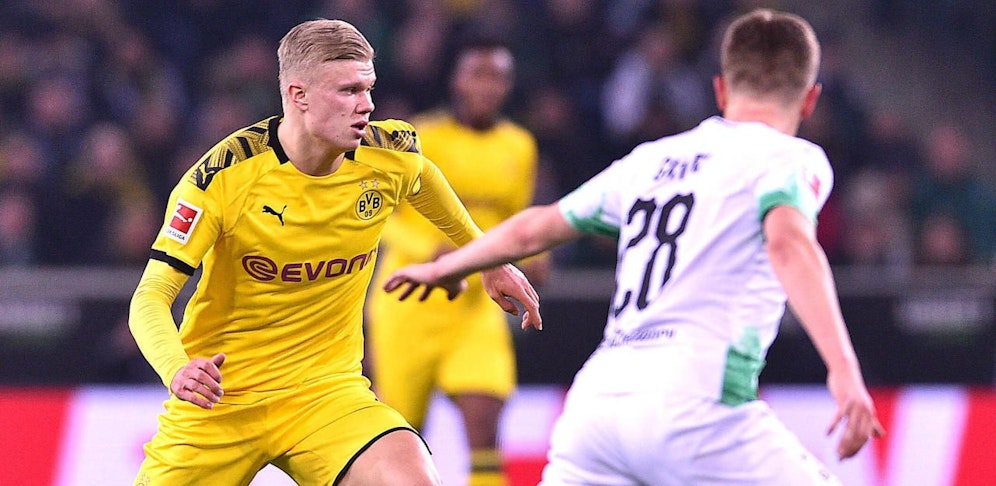 Erling Haaland blieb diesmal ohne Tor