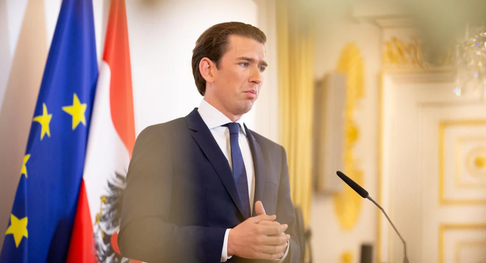 Presserklärung von Sebastian Kurz am 20. Mai 2019, Archivbild