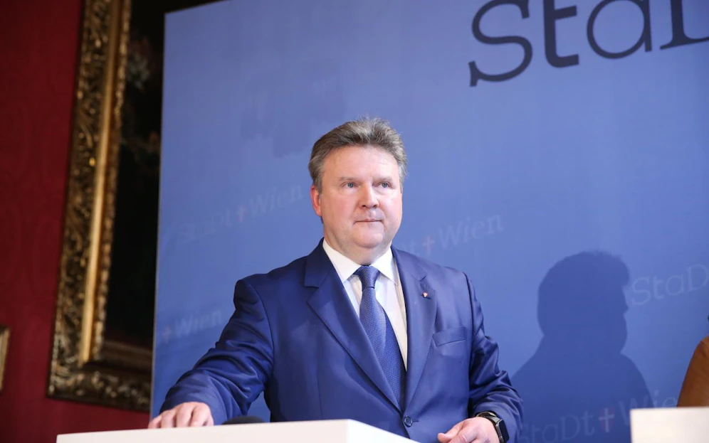 Erste Pressekonferenz des Bürgermeister Michael Ludwig