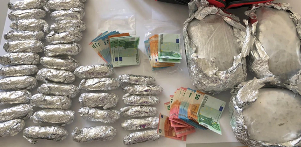 Die sichergestellten Drogen