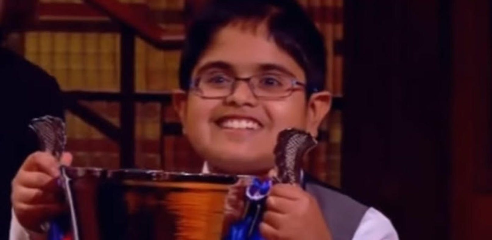 &quot;Child Genius&quot; Rahul (Bild: Channel 4)