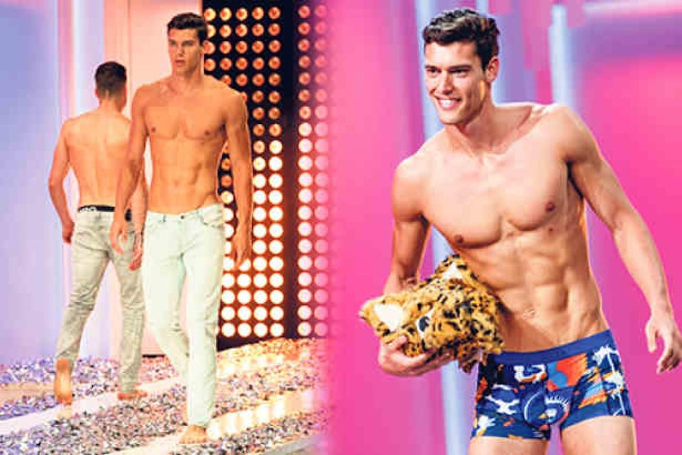 Miroslav Slavov (Ex-Top-Model-Kandidat) schaute gerade "Germany's next Topmodel", als die Polizei etwas rüde anklopfte.