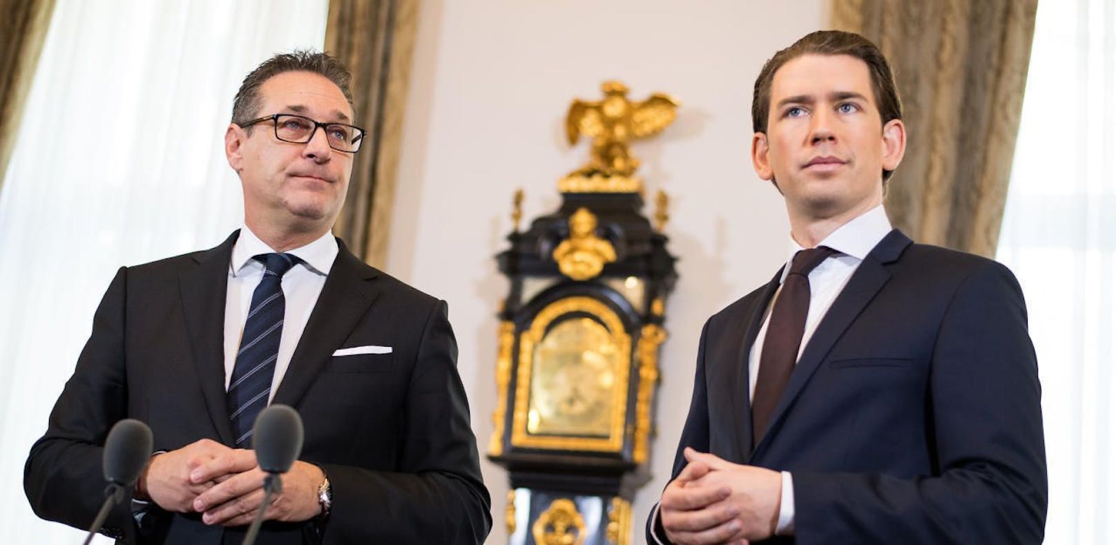 Gegenwind für Bundeskanzler Sebastian Kurz (ÖVP) und Vizekanzler Heinz-Christian Strache (FPÖ).