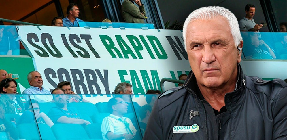 Hans Krankl über das Entschuldigungs-Plakat