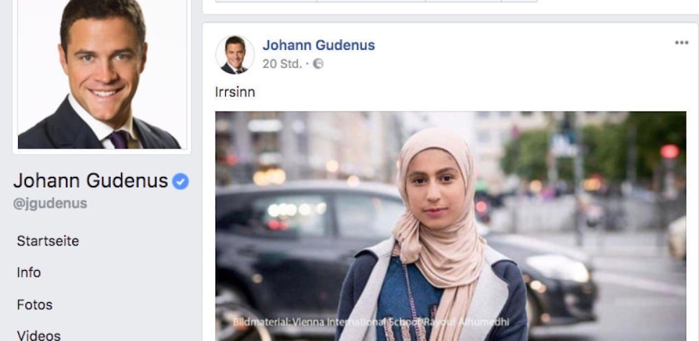 Kopftuch-Emoji: Gudenus sorgt für Shitstorm