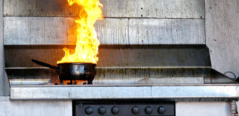 Angebranntes Essen am Herd: Die Frau starb an einer Rauchgasvergiftung.