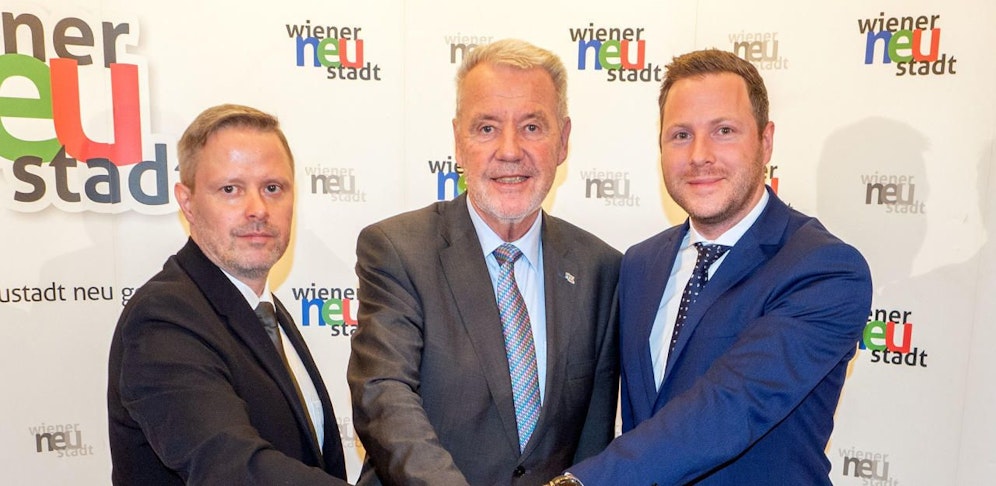 Rainer Spenger, Klaus Schneeberger und Michael Schnedlitz