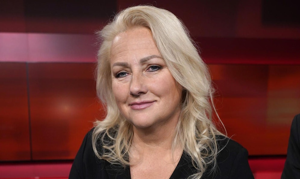 Doris Unzeitig (49) bei "Hart aber fair". 