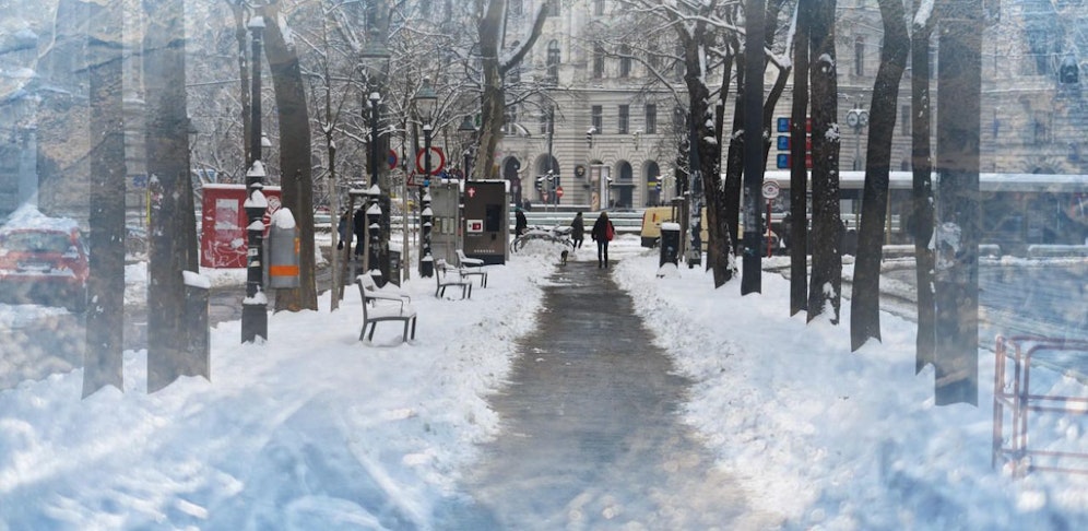 Auch in Wien wird es eisig. (Symbolbild)
