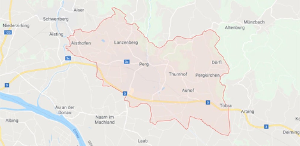 Der Asylwerber ist in einem Quartier im Bezirk Perg untergebracht.