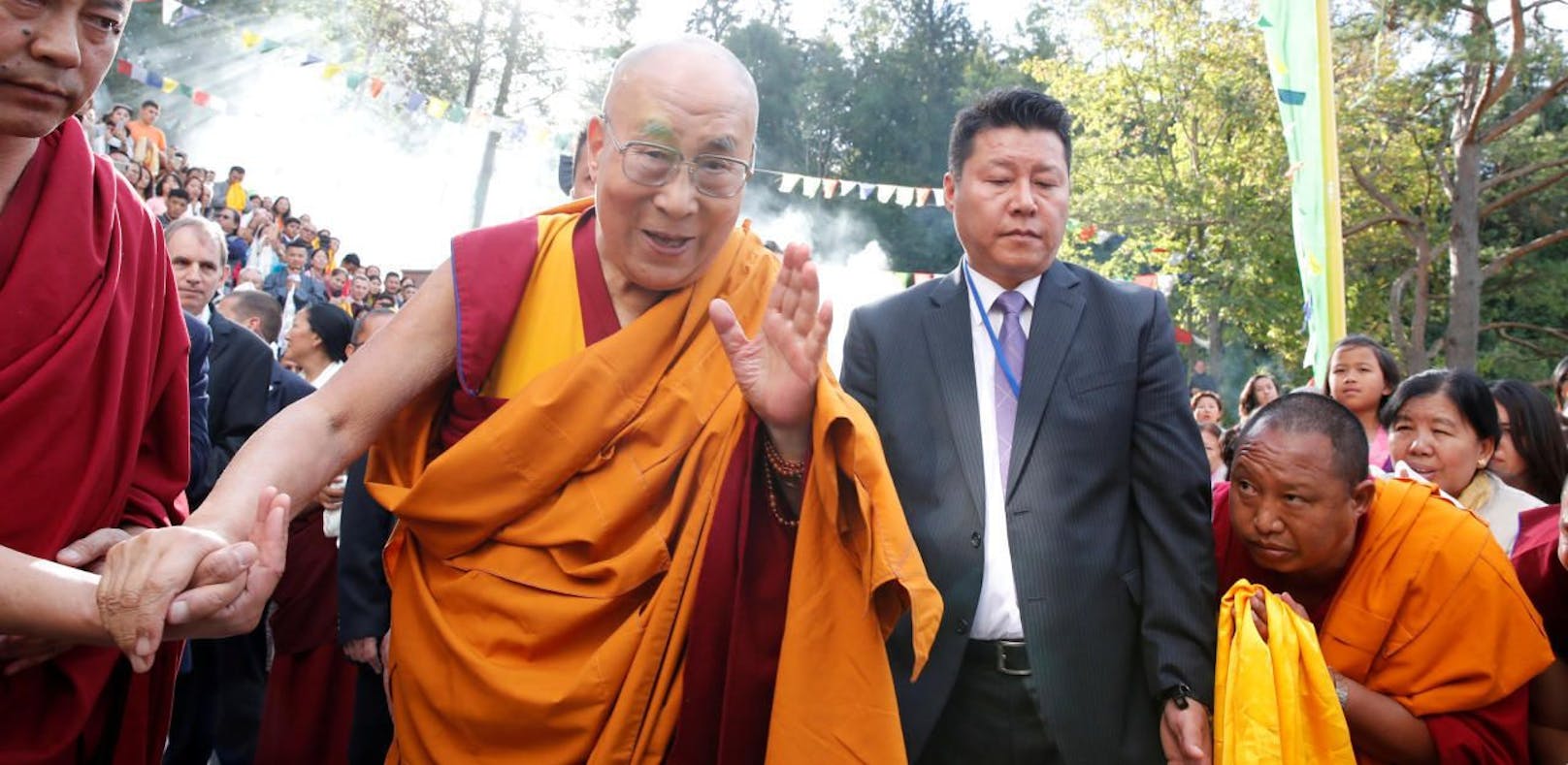 Tenzin Gyatso, besser bekannt als Dalai Lama