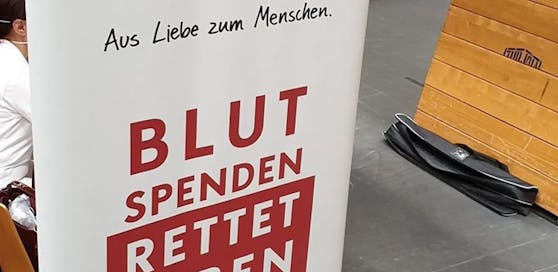 Der Andrang bei der Blutspendeaktion in Mödling war groß.