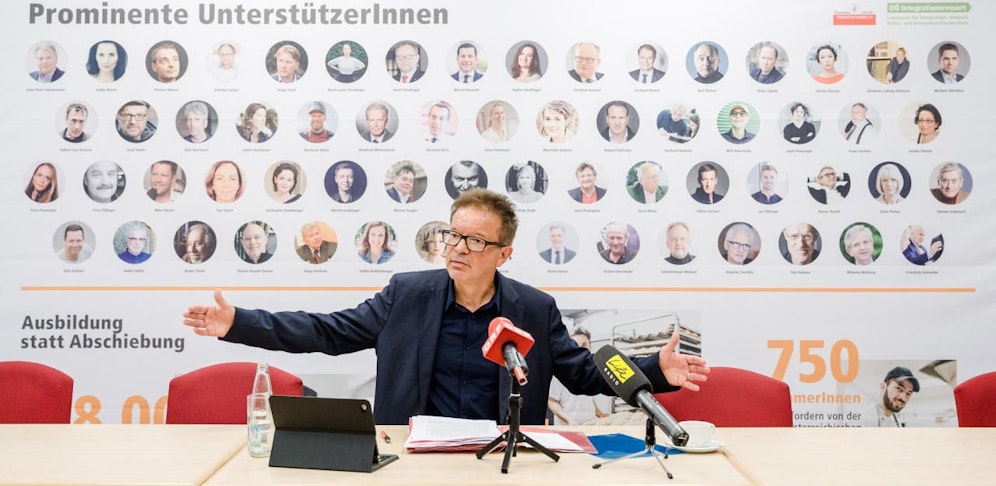 Rudi Anschober ist im Sondierungsteam der Grünen.