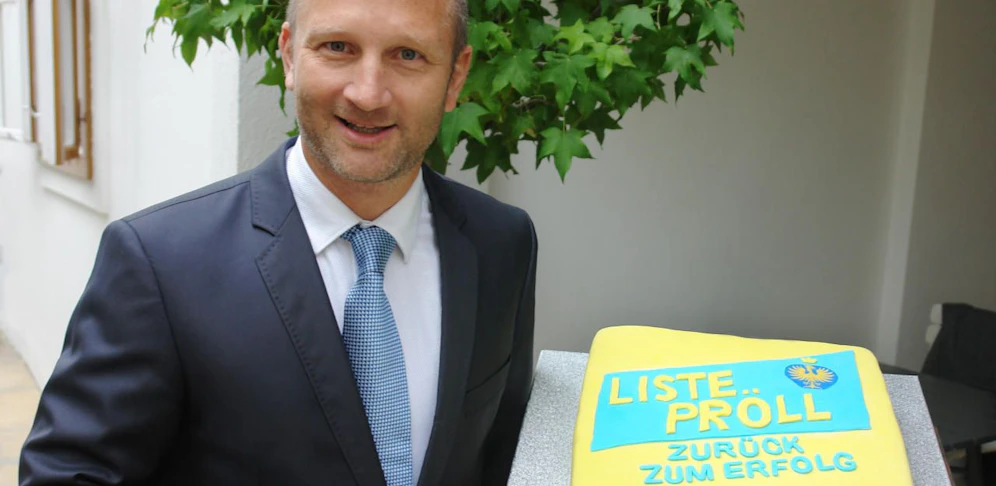 Tobias Monte will mit seiner bald gegründeten Partei "Zurück zum Erfolg  Für ein starkes Niederösterreich" bei der Landtagswahl im Jänner antreten.