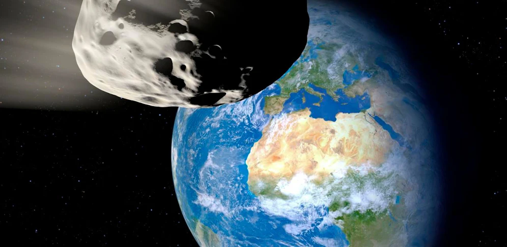  "1018 GE3" ist so knapp wie kein anderer Asteroid zuvor an der Erde vorbeigerast. 