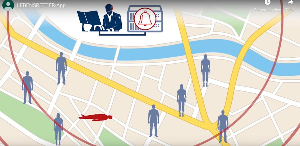 Die Gefahr für Ersthelfer, sich mit dem Coronavirus anzustecken, ist groß.