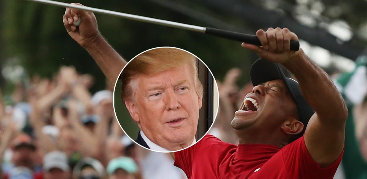 Heute.at - Sogar Trump gratuliert Woods zum Masters-Sieg