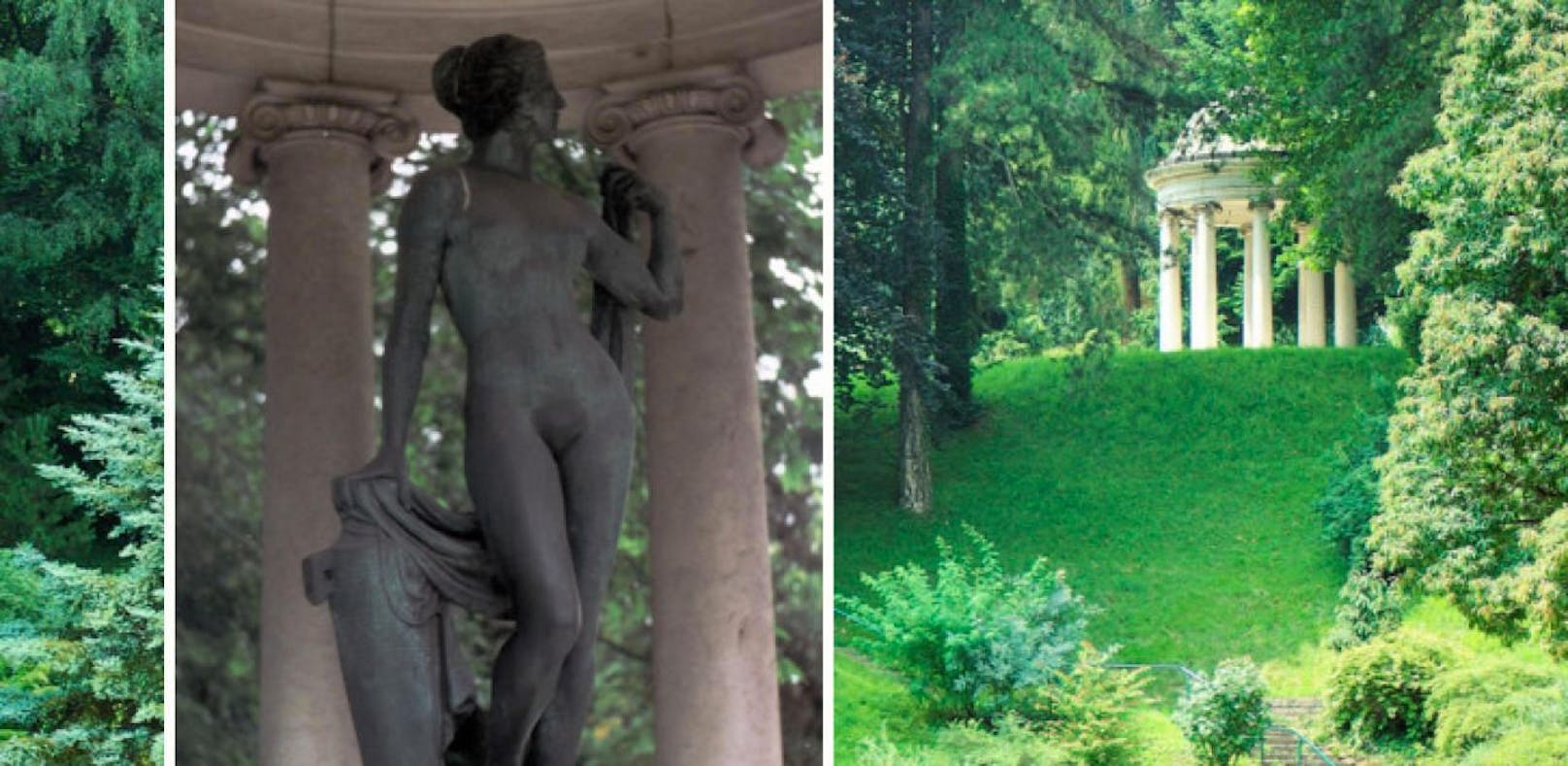Die Aphrodite-Figur aus dem Pavillon im Bauernbergpark wird ins Museum kommen.