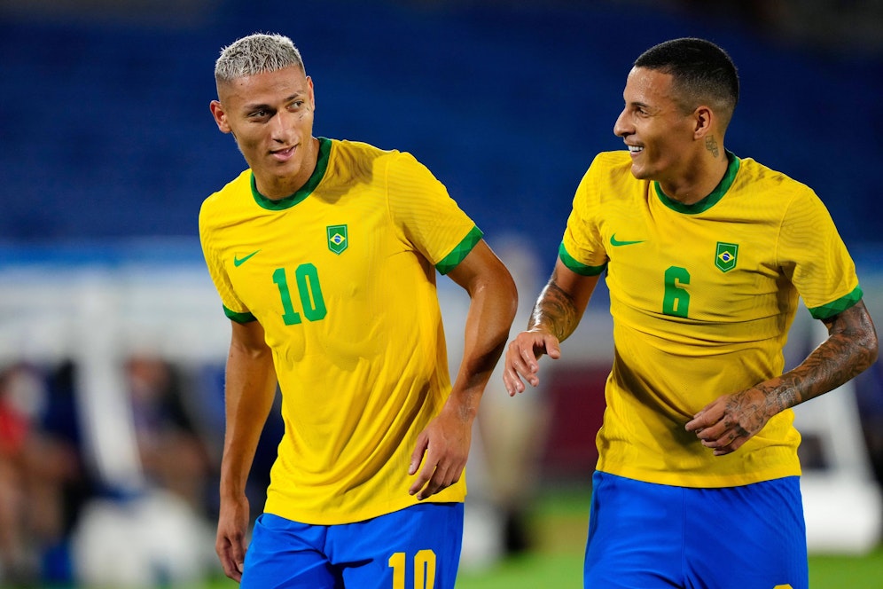 Richarlison schnürt einen Dreierpack für Deutschland. 