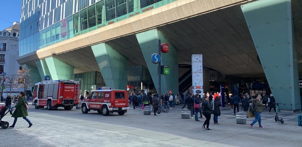 Das Einkaufszentrum "The Mall" in Wien-Mitte