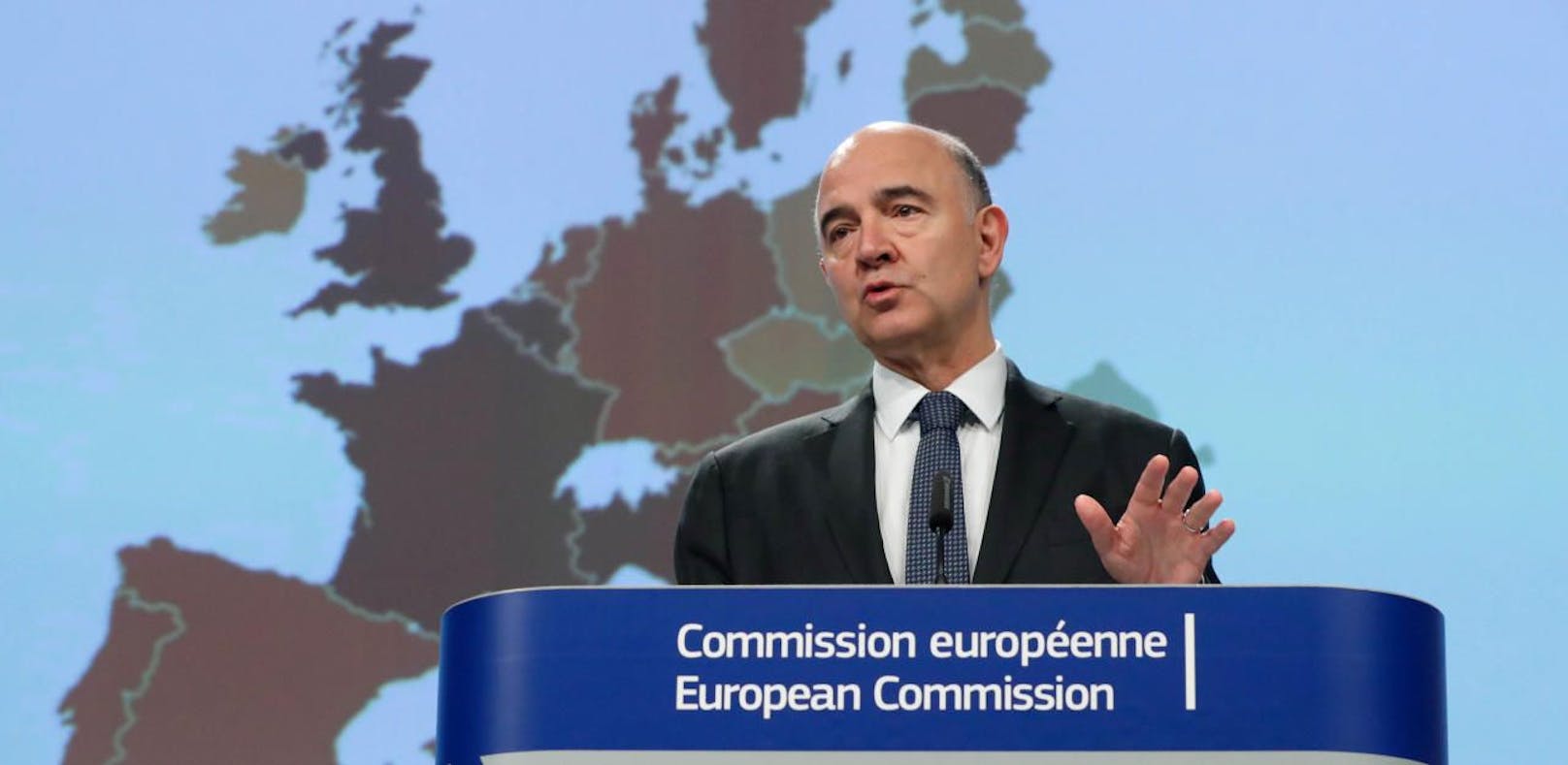 EU-Finanzkomissar Pierre Moscovici.