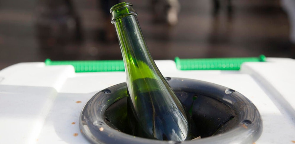 Die Glasentsorgung wird in Amstetten genau geregelt.