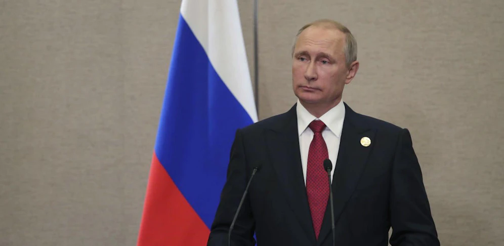 Russlands Präsident beim BRICS-Treffen in Xiamen, China.