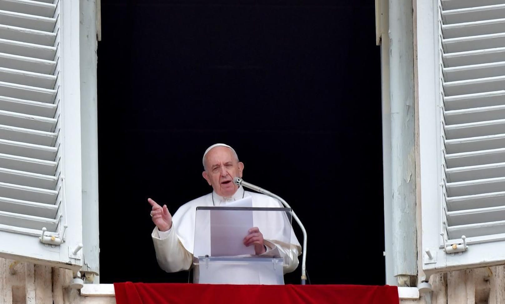 Papst Franziskus empfing eine Abordnung von Friseuren im Vatikan.