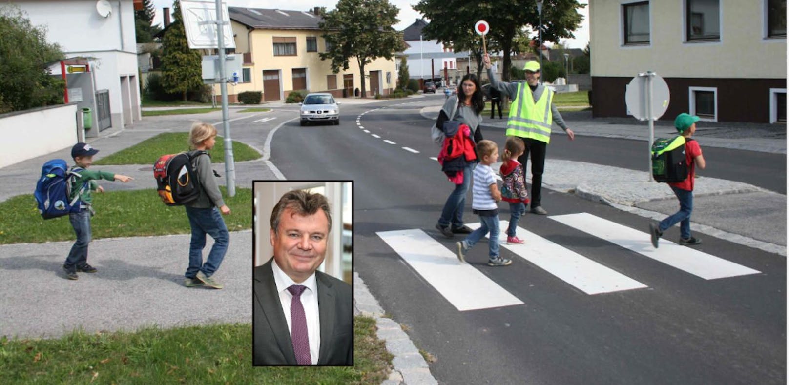 Nach einem Erlass von FPÖ-Landesrat Günther Steinkellner müssen Schülerlotsen nun einen Führerschein besitzen.