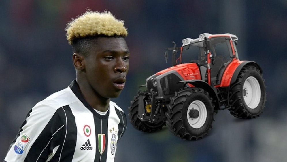 Moise Keans Vater will einen Traktor