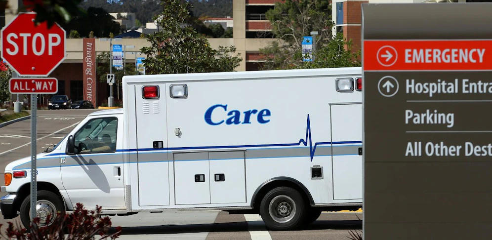 Das Scripps Memorial Hospital in La Jolla, Kalifornien.