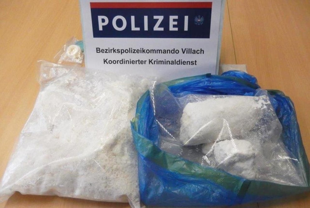 Die Polizei stellte 3,5 Kilogramm "Speed" sicher