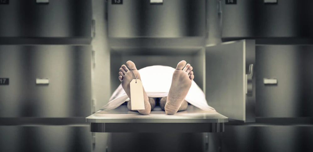 Über ein Jahr lang wurde eine Leiche beobachtet.