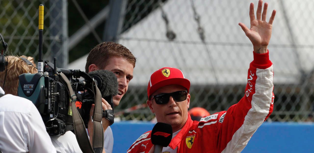 Heute.at - Finnischer TV-Mann zuckt bei Kimi-Pole völlig aus