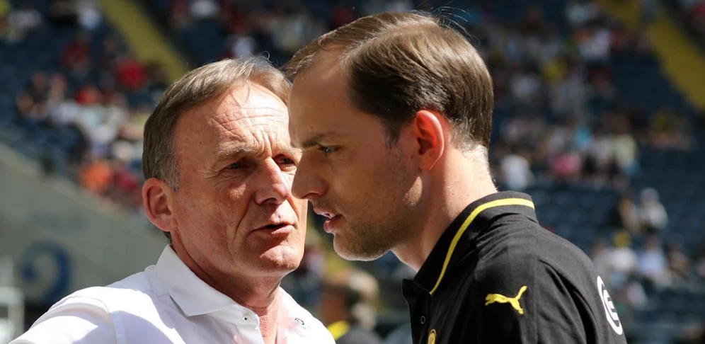 Hans Joachim Watzke und Thomas Tuchel 