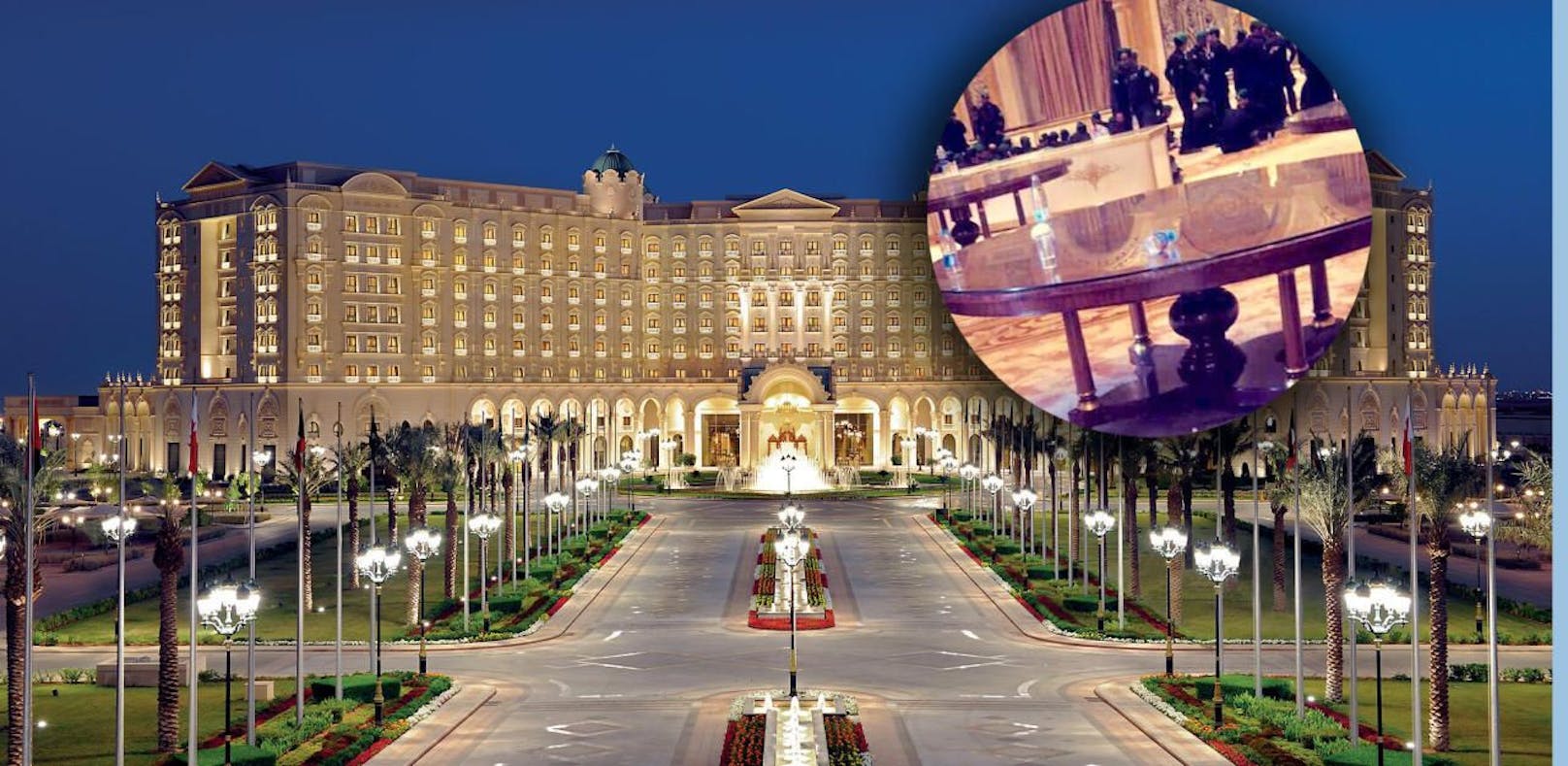 5-Sterne-Hotel zu Häfn für Saudis umfunktioniert