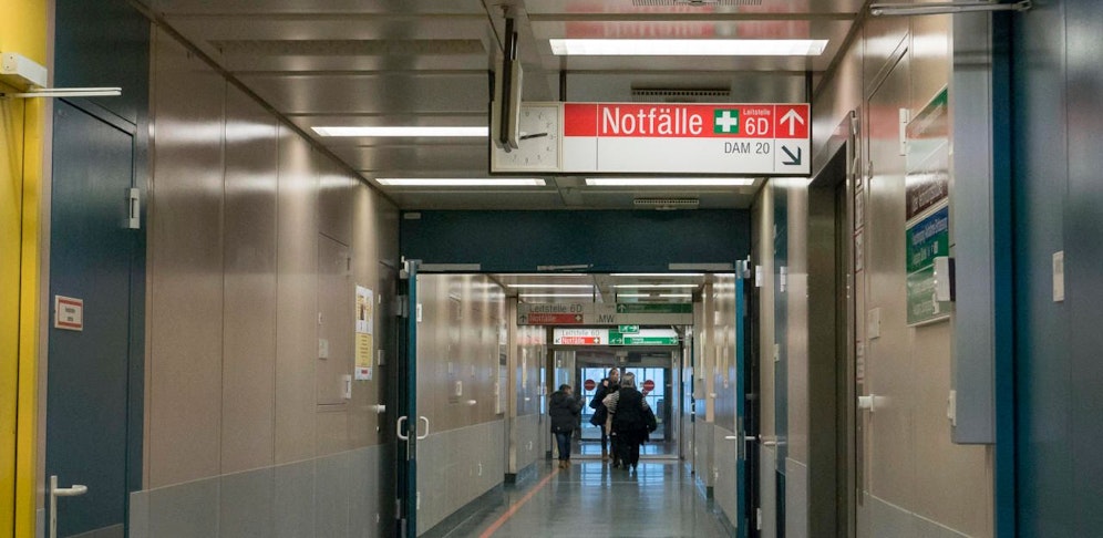 Notfallambulanz im Wiener AKH. 