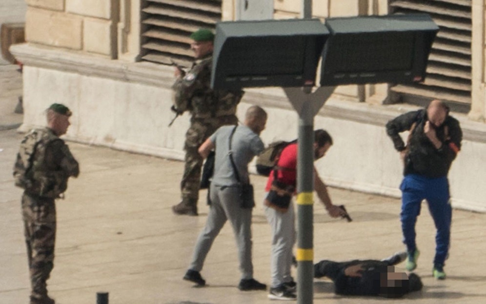 Die Soldaten reagierten schnell.