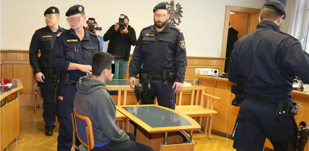 Prozess wegen versuchter Vergewaltigung in Wien. 