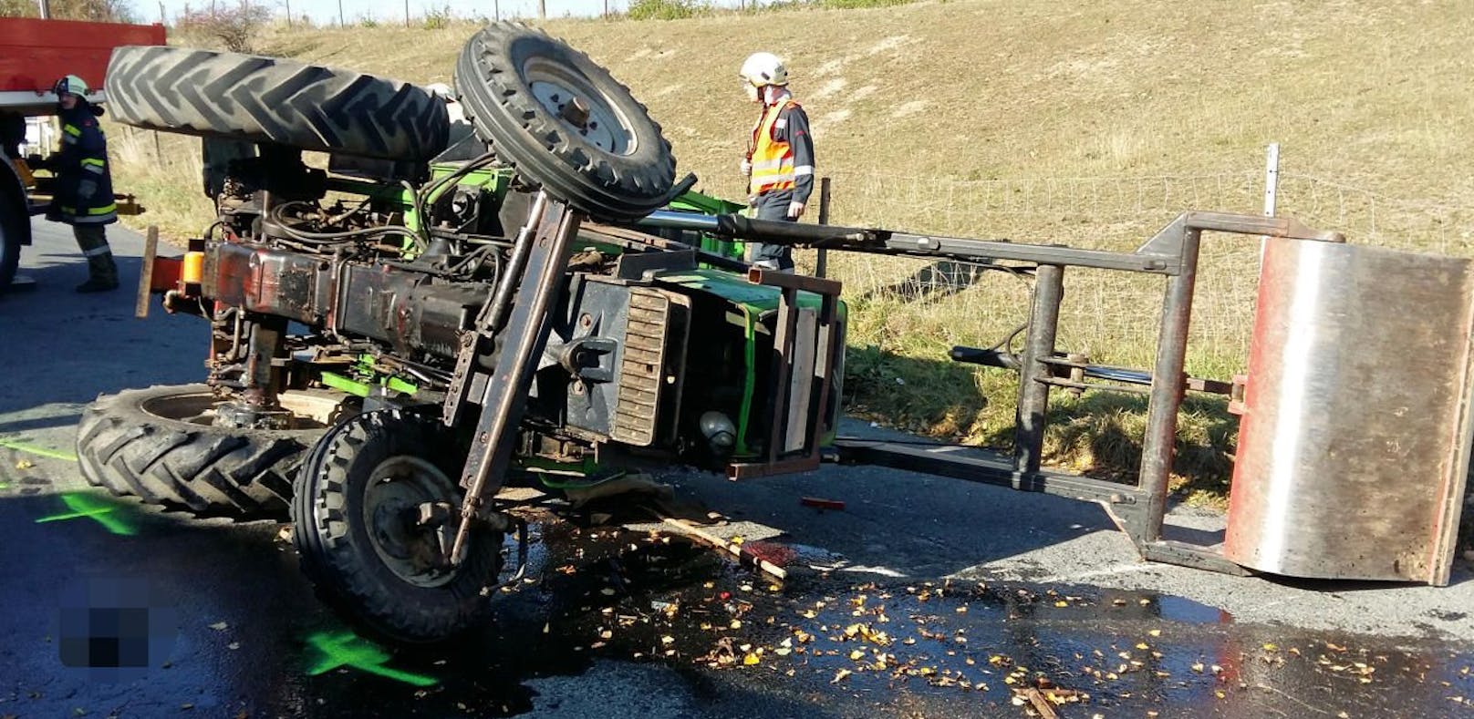 59-Jähriger starb bei Unfall mit Traktor