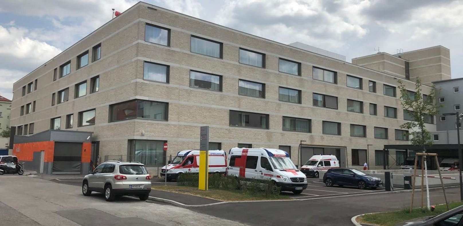 Das Spital in Mödling: Hier verschwand der Patient