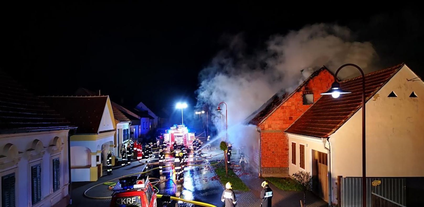Mann stirbt bei Hausbrand in Stinatz