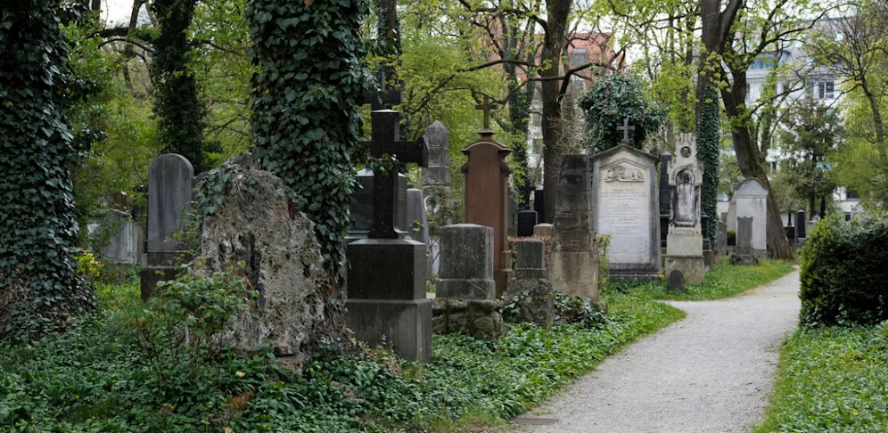 Die Frau wurde neben einem Friedhof sexuell missbraucht