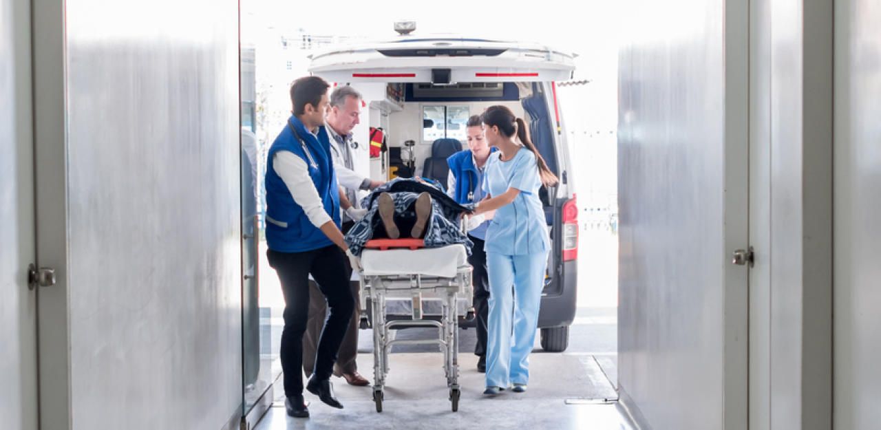 Die verletzte Frau wurde ins Klinikum Klagenfurt gebracht.