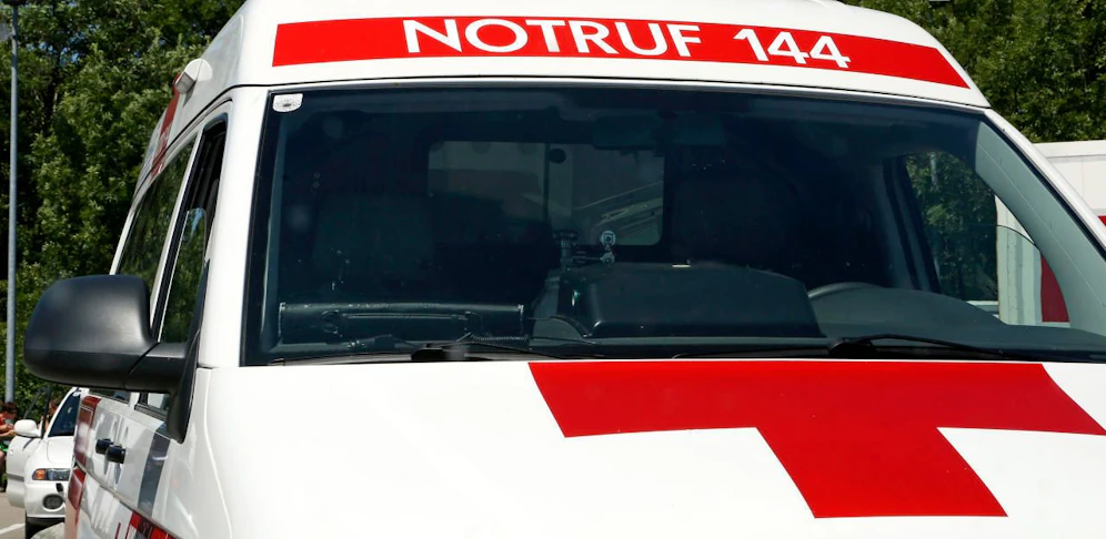 Rettung brachte 39-Jährigen ins Spital.