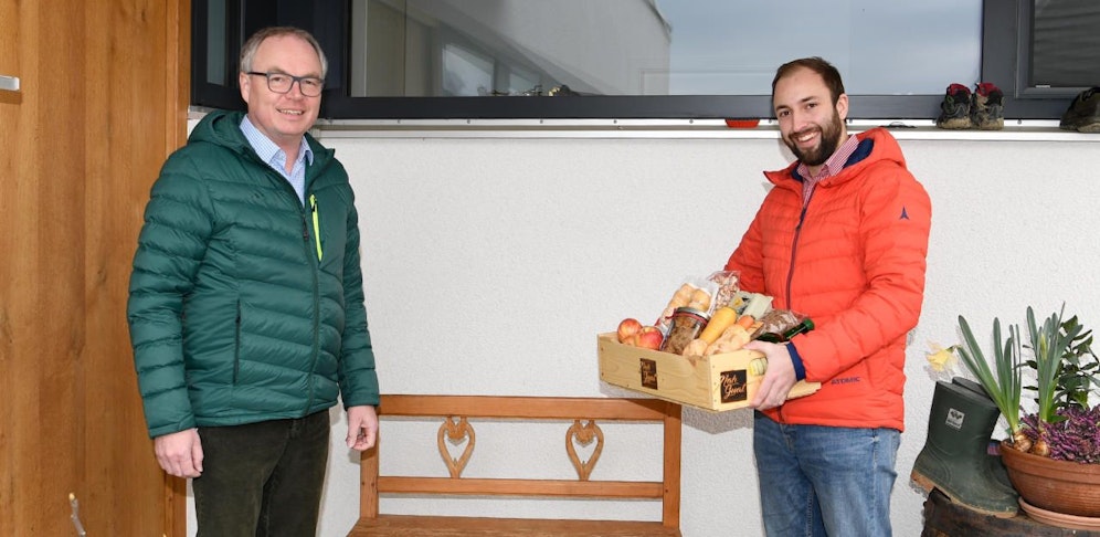 Landeshauptmann Stellvertreter Stephan Pernkopf (ÖVP) setzt sich für regionales Einkaufen ein.