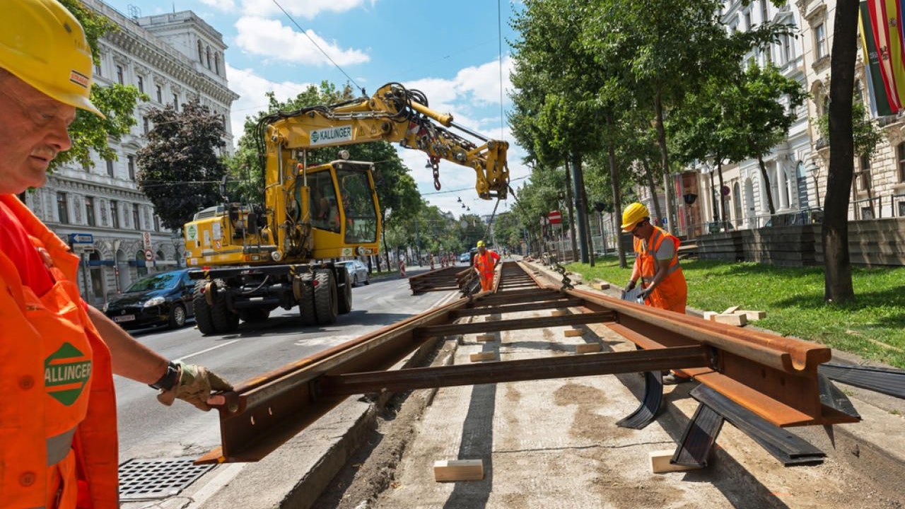 Das Gleisnetz der Wiener Linien wird modernisiert.&nbsp;