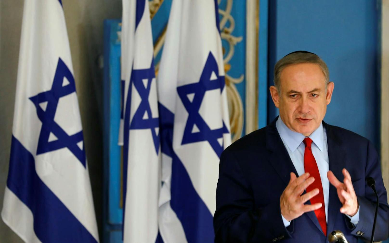Israels Premierminister Benjamin Netanyahu nimmt zum Polit-Eklat Stellung.