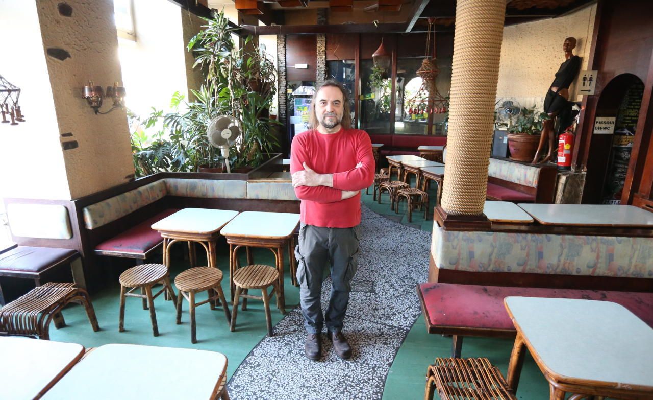 Heinz Seidl in seinem Café Concerto in Wien-Ottakring