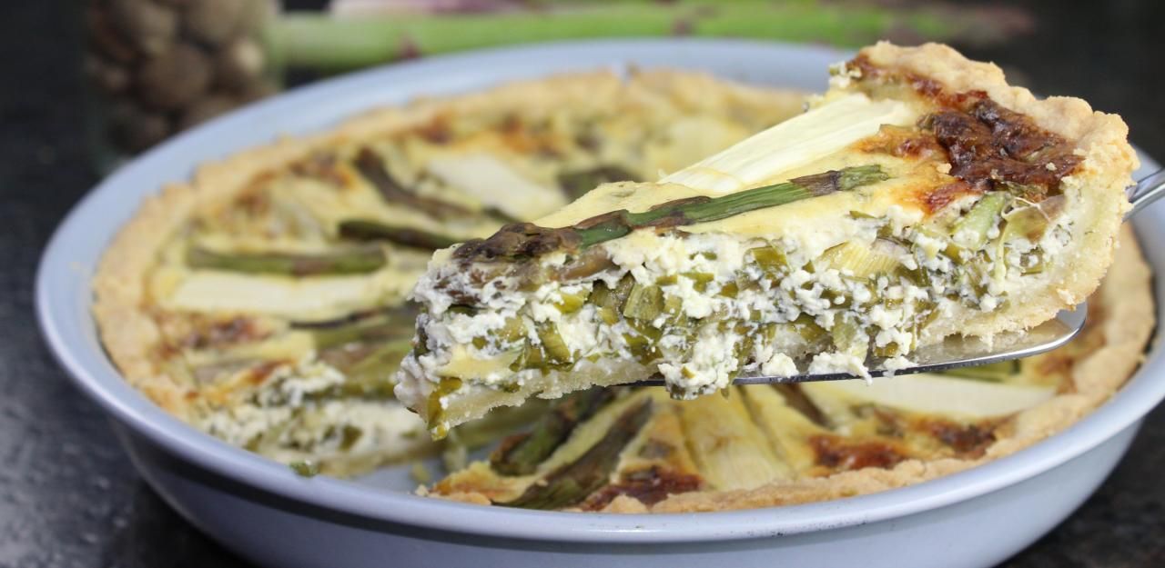 Heute.at - Spargel Bärlauch Quiche